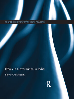 cover image of Ethics in Governance in India